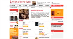 Desktop Screenshot of letralivre.com