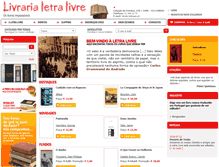 Tablet Screenshot of letralivre.com